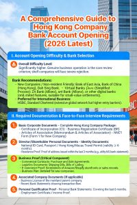 A Comprehensive Guide to Hong Kong Company Bank Account Opening (2026 Latest)（images 1）